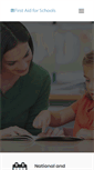 Mobile Screenshot of firstaidforschools.com